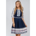 [38-44] Precomanda - Rochii Angro cu motive traditionale - Alexandra 91381B